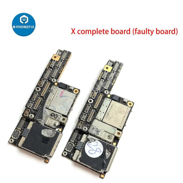 Damaged Junk Motherboard Repair Training Skill For iPhone X