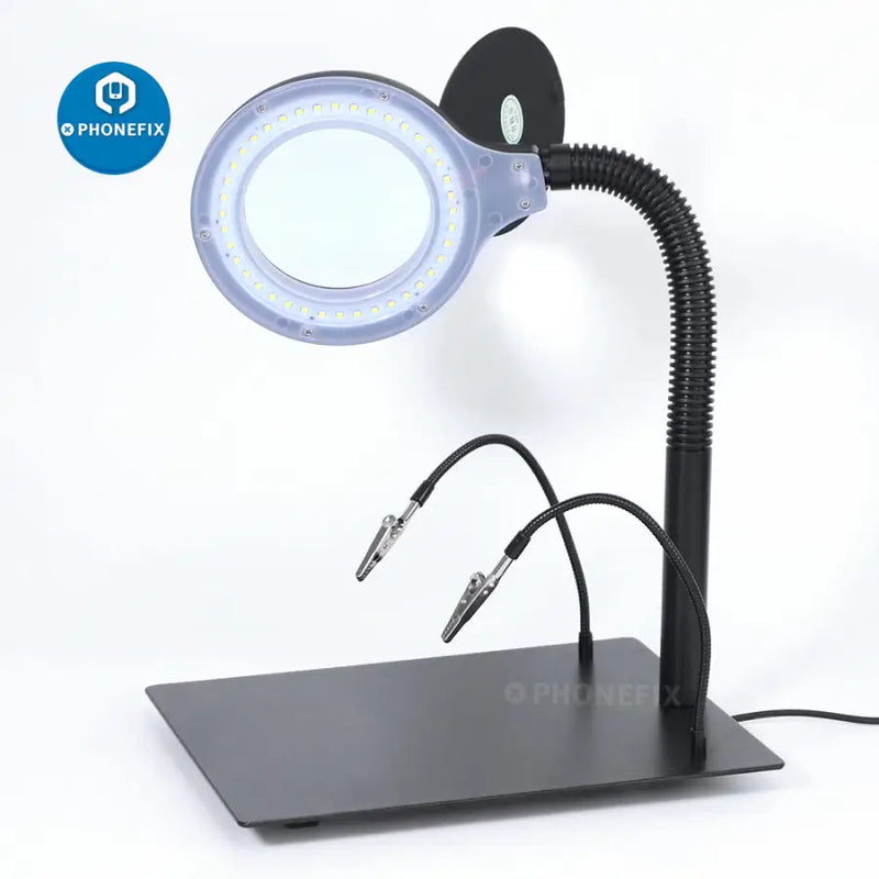 Desktop 18W Magnifier Light 40 LED Lamp PCB Illuminating Repair