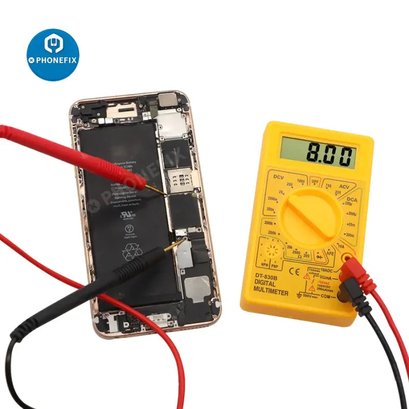 Voltmeter Ammeter DT830B Digital Multimeter - Portable LCD Multitester For Voltage, Current & Resistance Circuit Tester Voltmeter Ammeter DT830B Digital Multimeter - Portable LCD Multitester For Voltage, Current & Resistance Circuit Tester