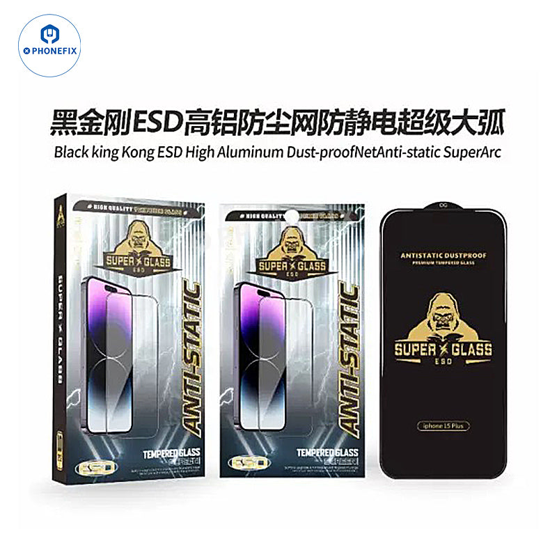 For iPhone 16-17 Pro Max Screen Protector HD Privacy Tempered Glass