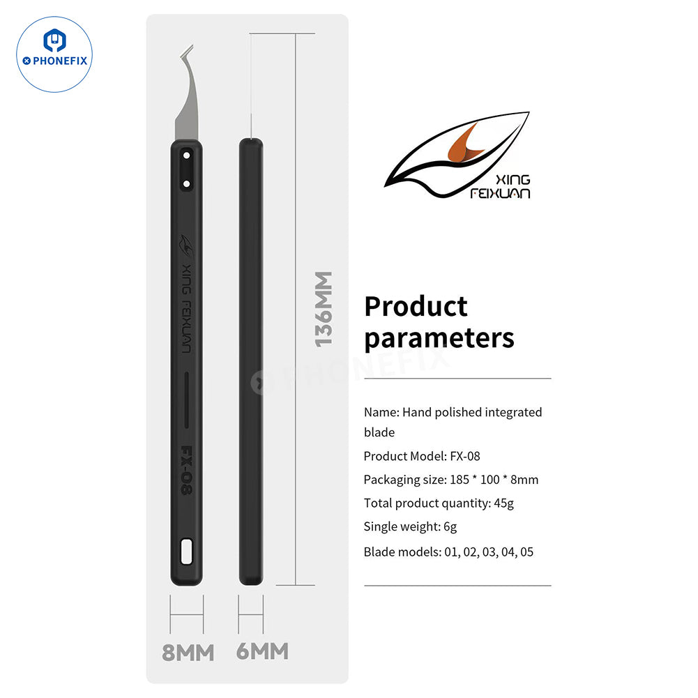PHONEFIX Hand Polished Integrated Blade PCB IC Removal Tool