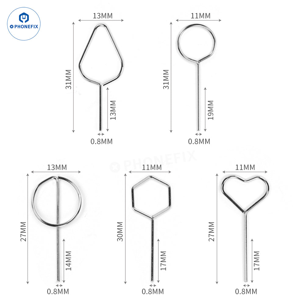 SIM-Eject Tool SIM Card Tray Ejector Removal Pin for Mobile Phone iPad