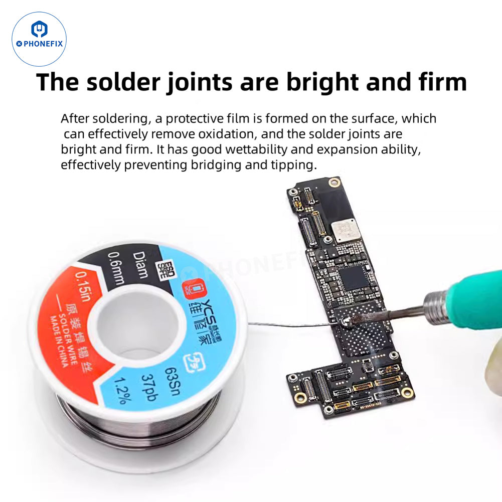 YCS 0.4mm 0.6mm Solder Wire for Phone Motherboard Repair