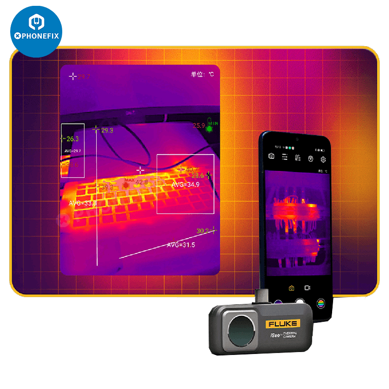 Fluke iSee Thermal Imager Camera Motherboard Fault Diagnostic Tool