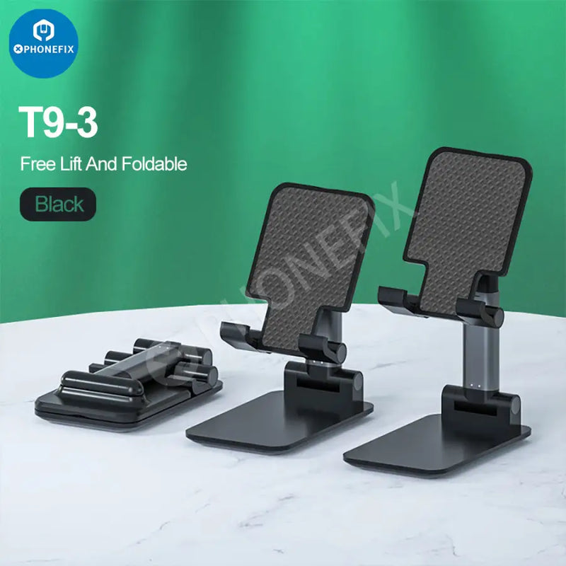Foldable Tablet Phone Holder Stand Aluminum Alloy Desktop