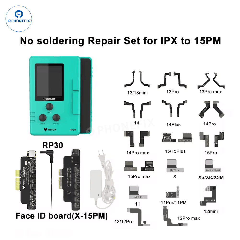REFOX RP30 No Soldering Face ID Repair Cable for iPhone X-15 Pro Max