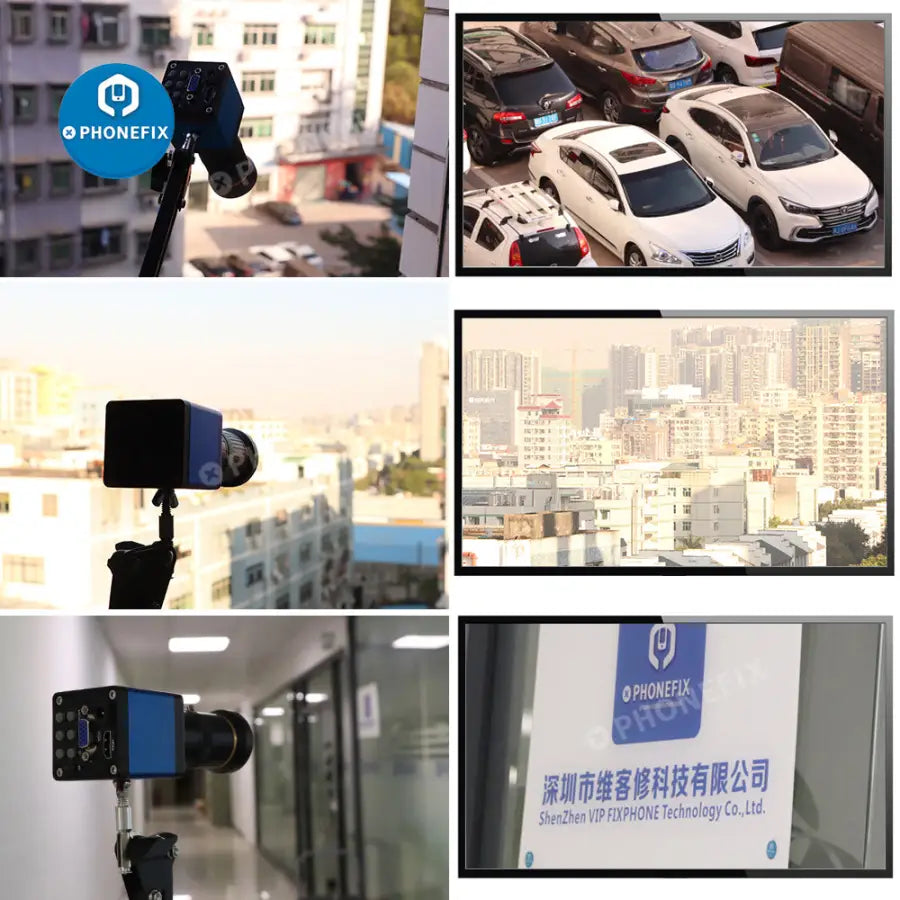 HDMI VGA Industry Camera 5.0-50mm F1.4 Lens Webcam Webcast -