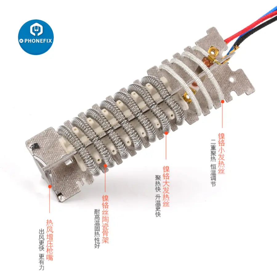 Hot Air Gun Heating Element heater Core 4wire dual digital
