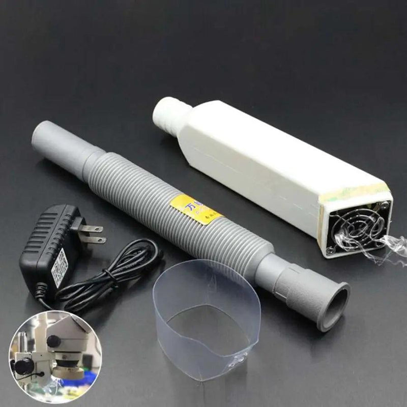 HZW Microscope Smoke Removal Fan Soldering Fume Extractor - CHINA PHONEFIX