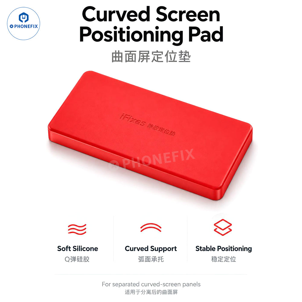 iFixes iD77 Curved Screen Positioning Pad - Glue Removal & Lamination