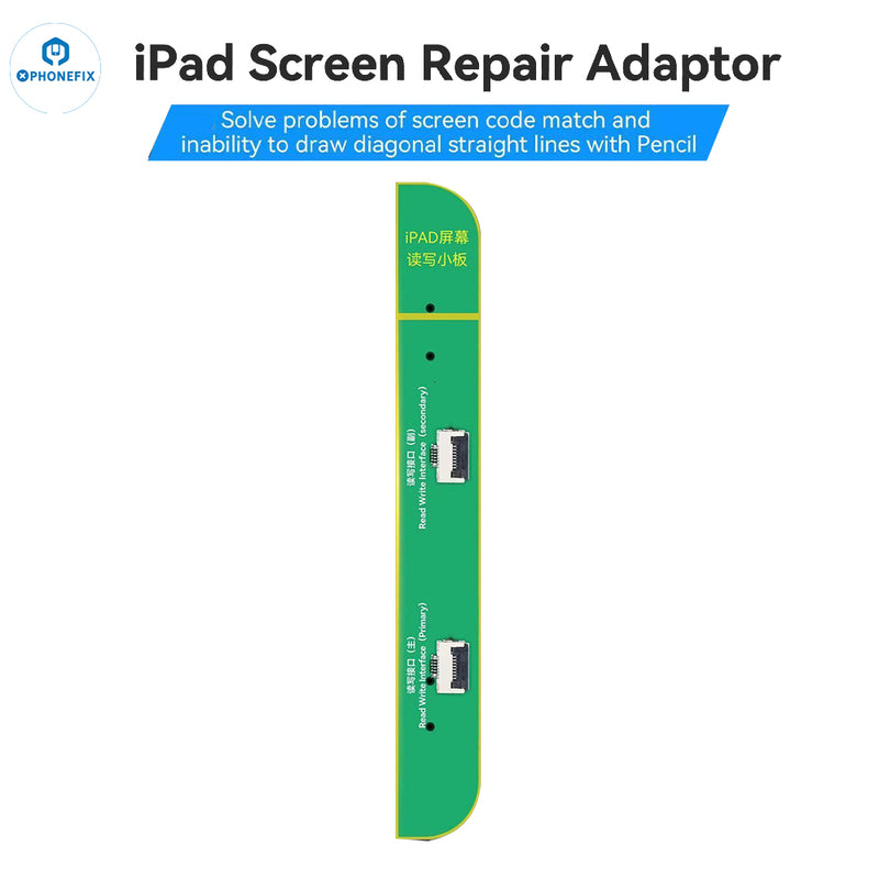 JCID iPad Screen Repair Adaptor Fixes Code Match Straight Lines Issue
