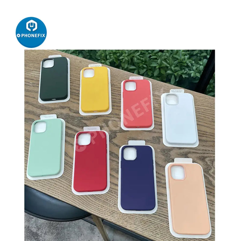 iPhone 13 Series Shockproof Soft Silicone Protection Case