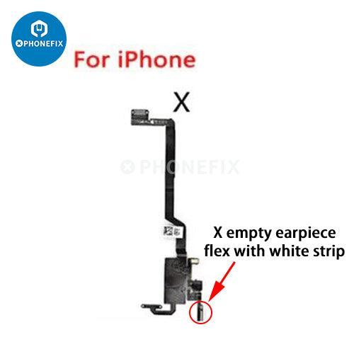 iPhone X-12 Pro Max Earpiece Speaker Flex Cable Face ID Proximity Light - CHINA PHONEFIX
