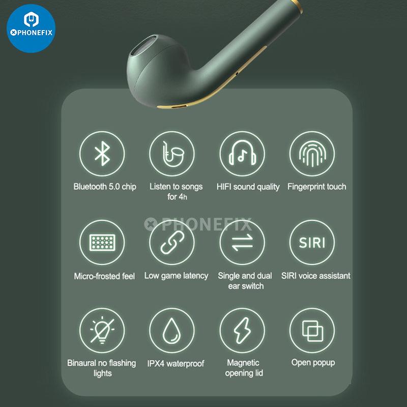 J18 TWS Wireless Bluetooth Headphones Stereo Earbuds Earphones - CHINA PHONEFIX