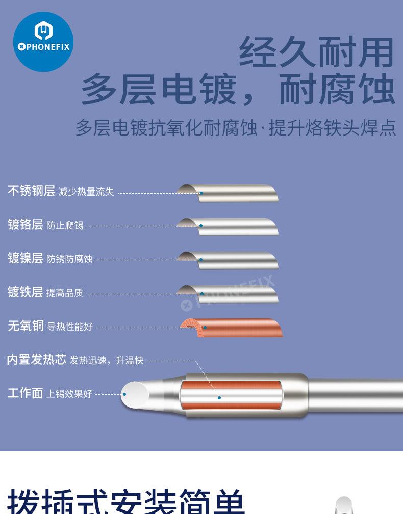 JBC C245 Soldering iron Tip Universal T245 Handle Welding Repair - CHINA PHONEFIX
