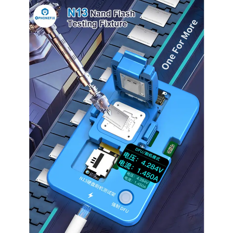 JC N13 Nand Restore Test Fixture For iPhone 13 Pro MAX MINI