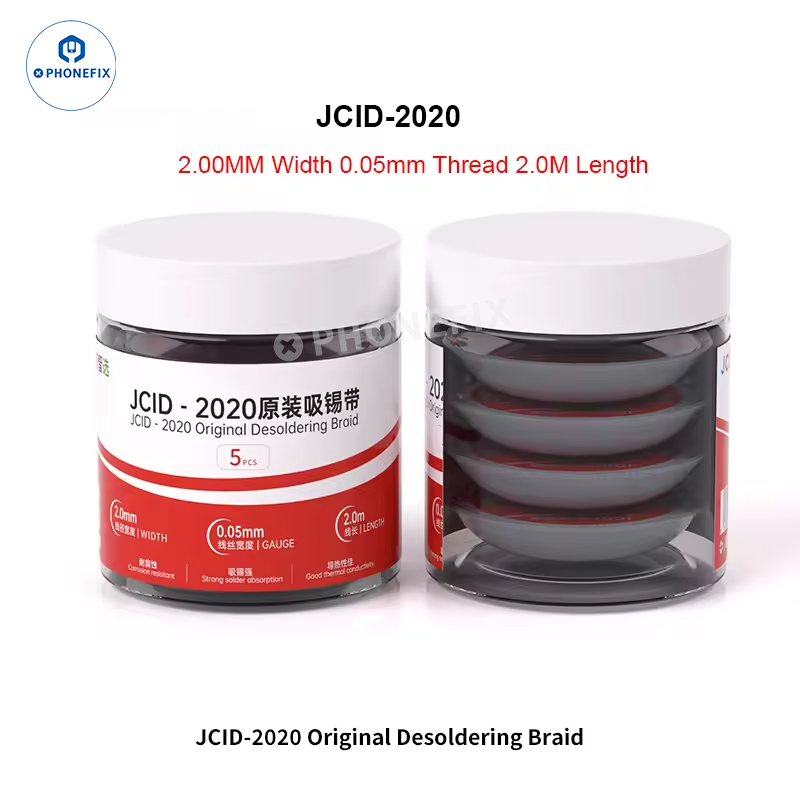 JCID Desoldering Braid Copper Wick for Phone PCB & BGA Repair