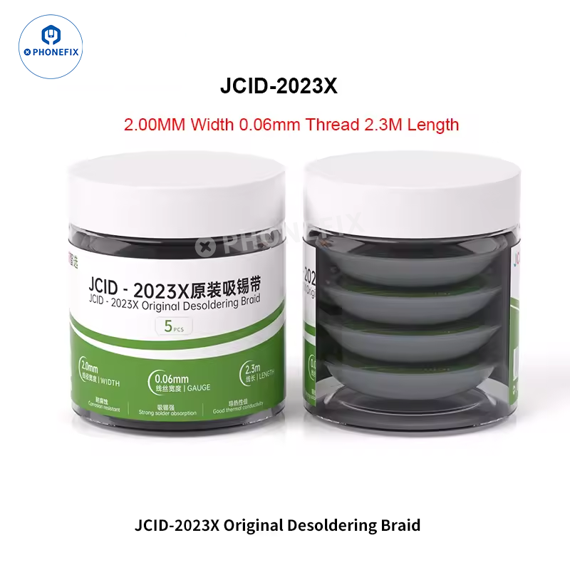 JCID Desoldering Braid Copper Wick for Phone PCB & BGA Repair