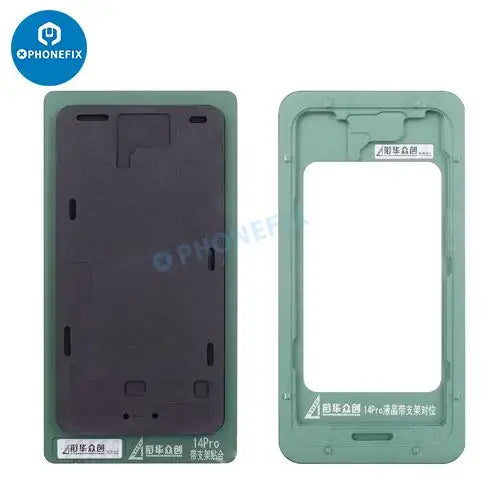 LCD Screen Alignment Mold With Bezel Frame For iPhone 14 Pro