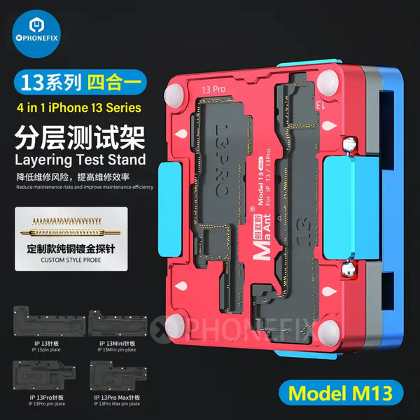 MaAnt M13 Motherboard Layered Test Fixture for iPhone 13 Pro