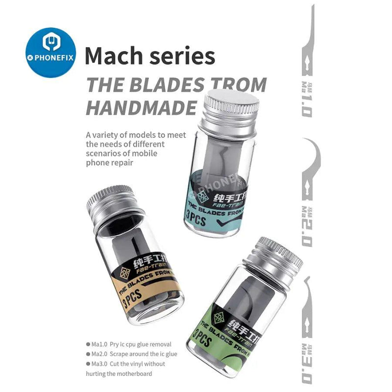 Mach Series Blades From Handmade Glue Remover CPU Fix Tools