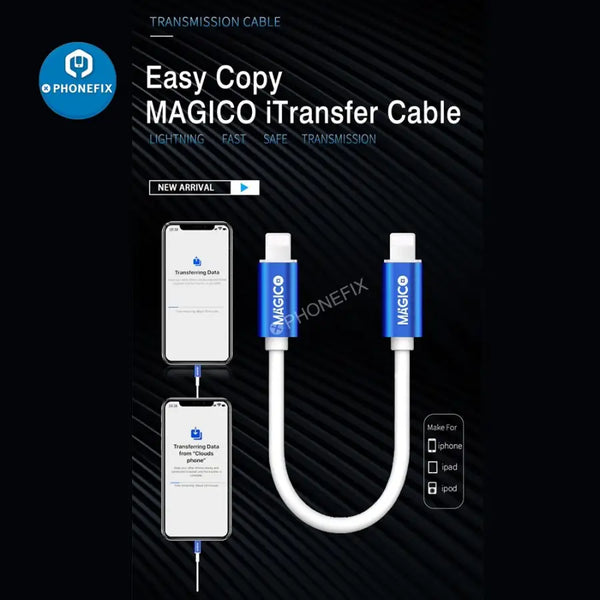 Magico iTransfer Cable IOS Lightning Type-C For iPhone iPad