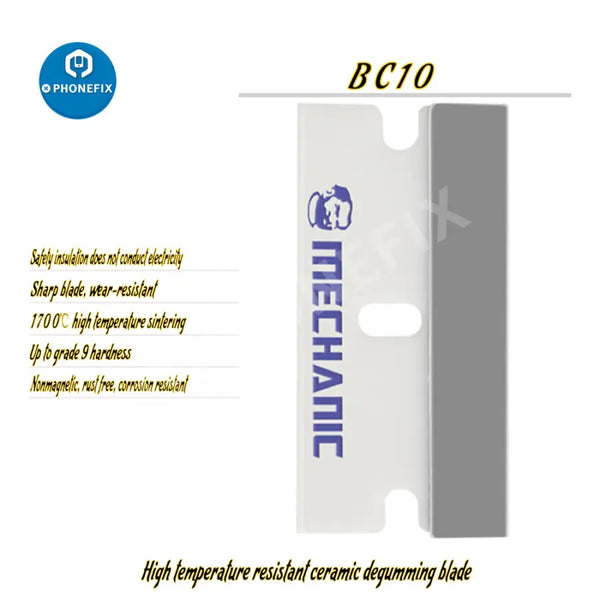 MECHANIC B10 Ceramic Blade Screen Rubber Remover - Polished