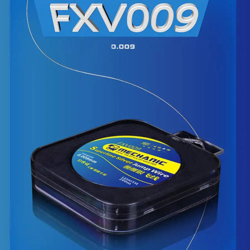 Mechanic FXV009 0.009mm Ultra Fine Jump Line Fingerprint Welding Wire - CHINA PHONEFIX