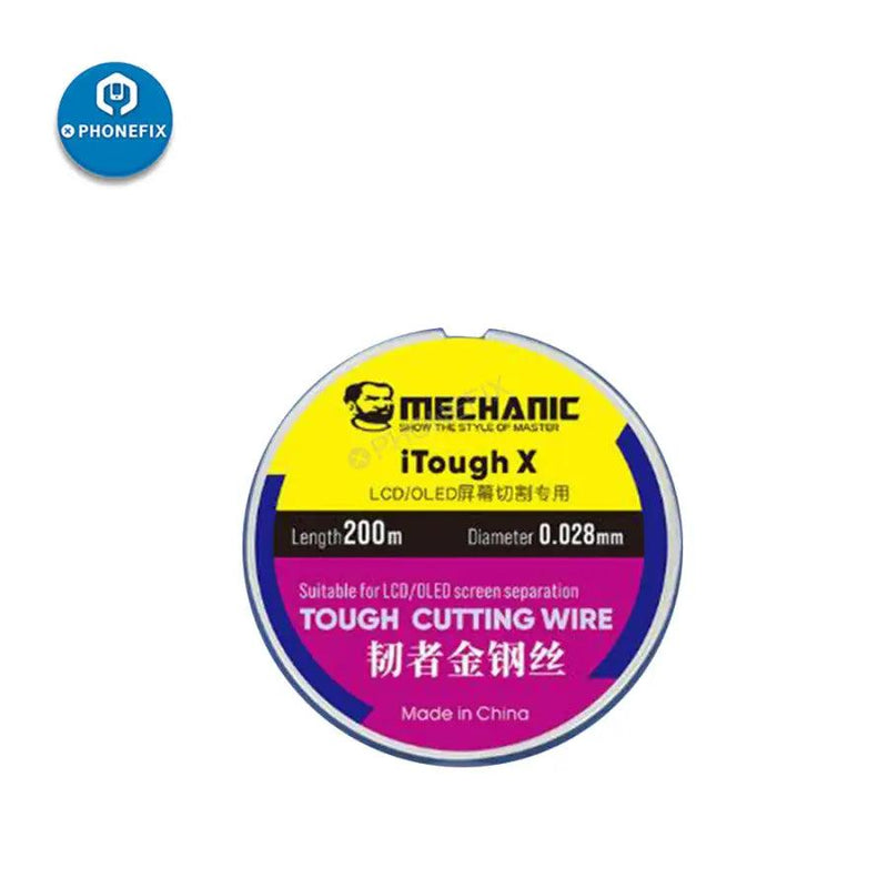 Mechanic iTough X Tough Superfine Cutting Wire For LCD OLED Screen - CHINA PHONEFIX