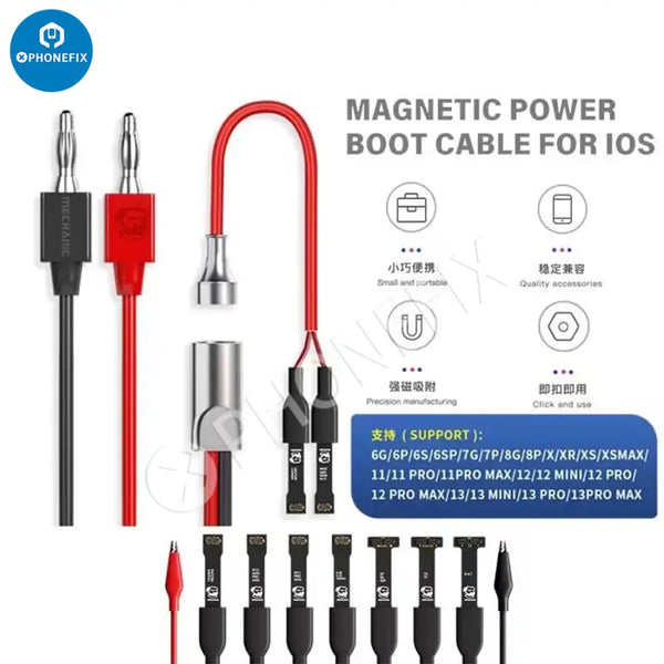 Mechanic Magnetic Power Boot Cable For IOS iPhone 6-13 Pro