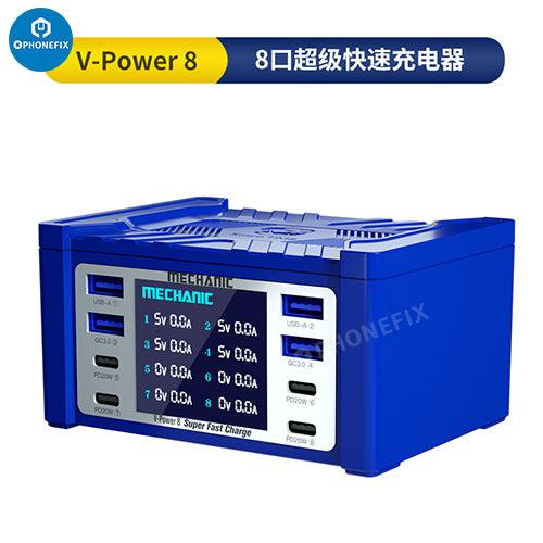 MECHANIC V-Power 6 8 8S Super Fast Charger For iPhone ipad Watches - CHINA PHONEFIX