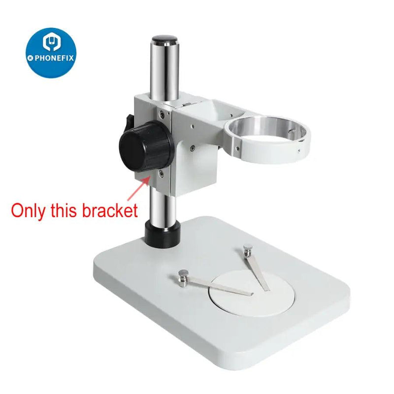 Microscope Head Holder Adjustable Arm Stand Fixture 76mm Focus Bracket