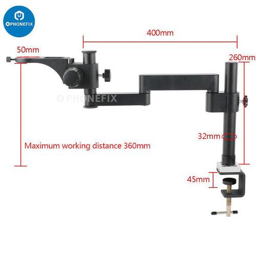 Microscope Single Articulating Holder Bracket Dual Arm Boom Stand - CHINA PHONEFIX