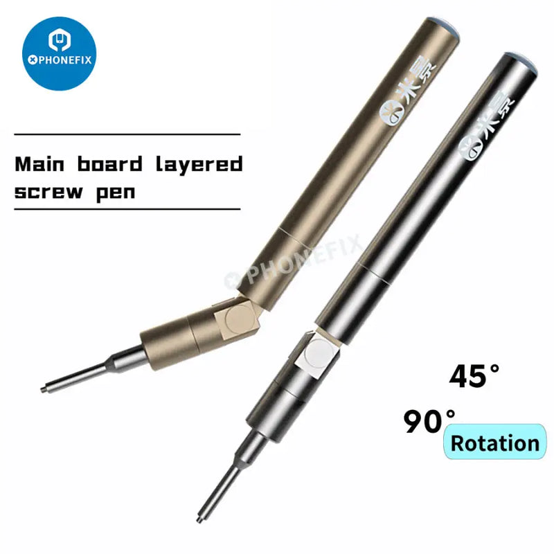 MIJING Motherboard Stratified Screw Pen Magnetic Screwdriver