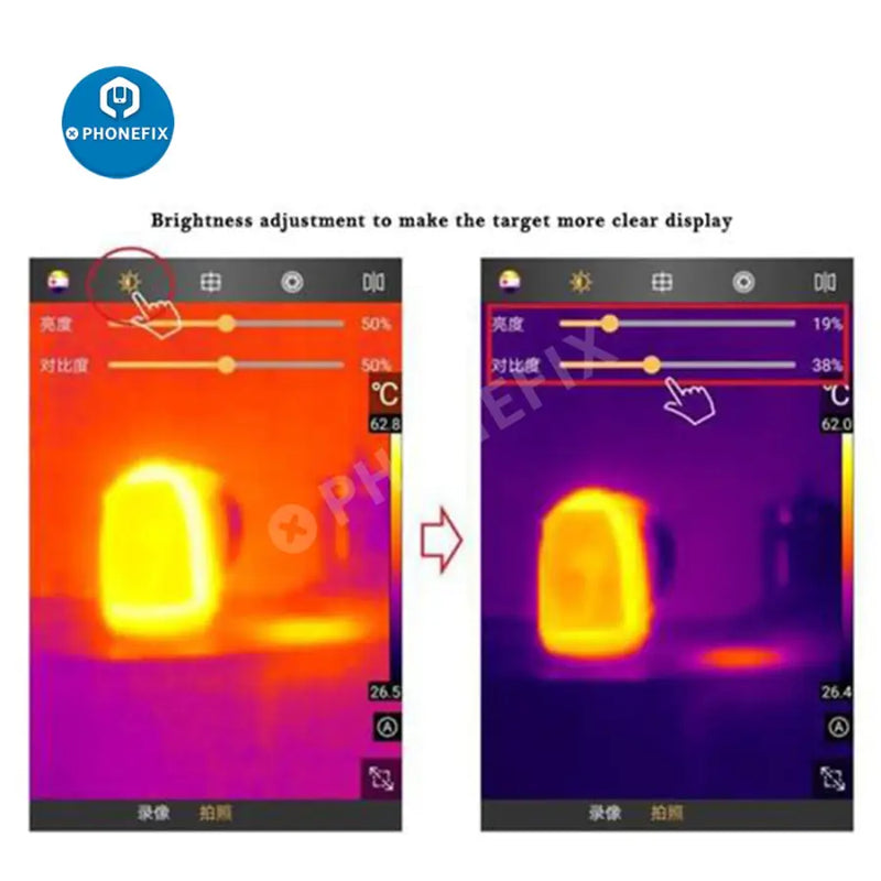 MobIR Air Thermal Imaging Camera For Smartphone Android /