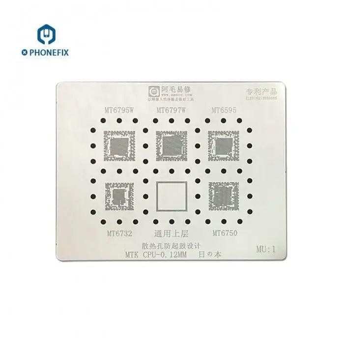 MTK Series CPU BGA Reballing Stencils Net MT6582 MT6735 MT6589 - CHINA PHONEFIX