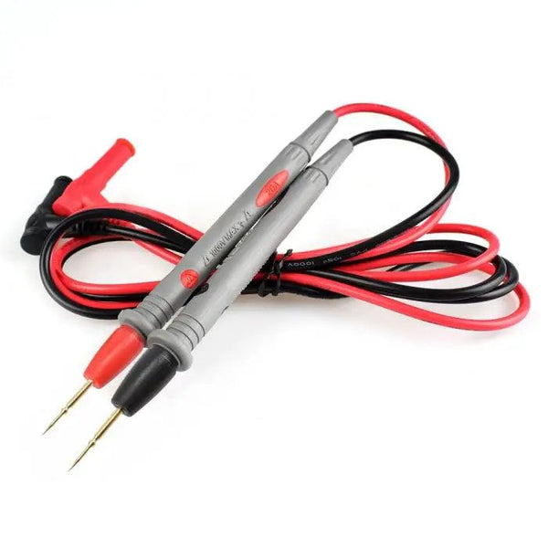 Pair of Heavy Duty Multimeter Voltmeter Test Probe Leads 1000V 10A Max