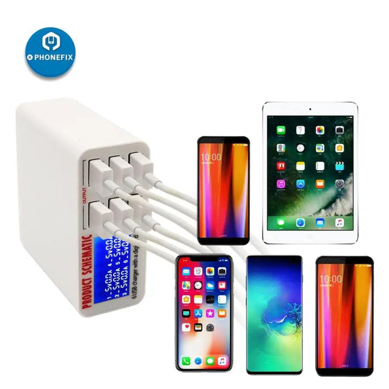 Multiport USB Charge Station Fast Charger For iPhone iPad Charge Hub - CHINA PHONEFIX