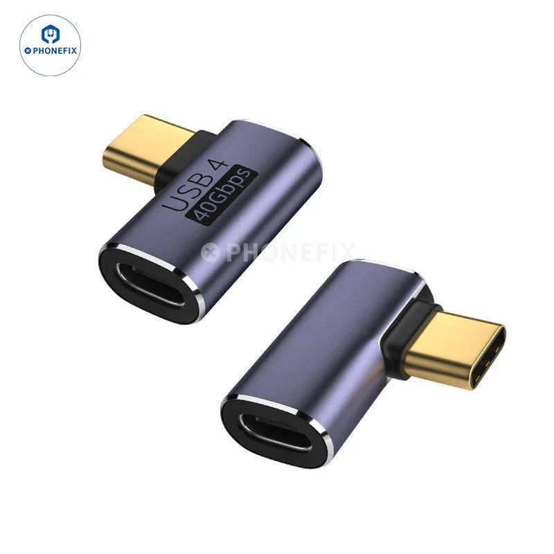 PHONEFIX USB4 Type-C Adapter for 3C accessories, supports 40Gbps data transfer and 8K60Hz video output.