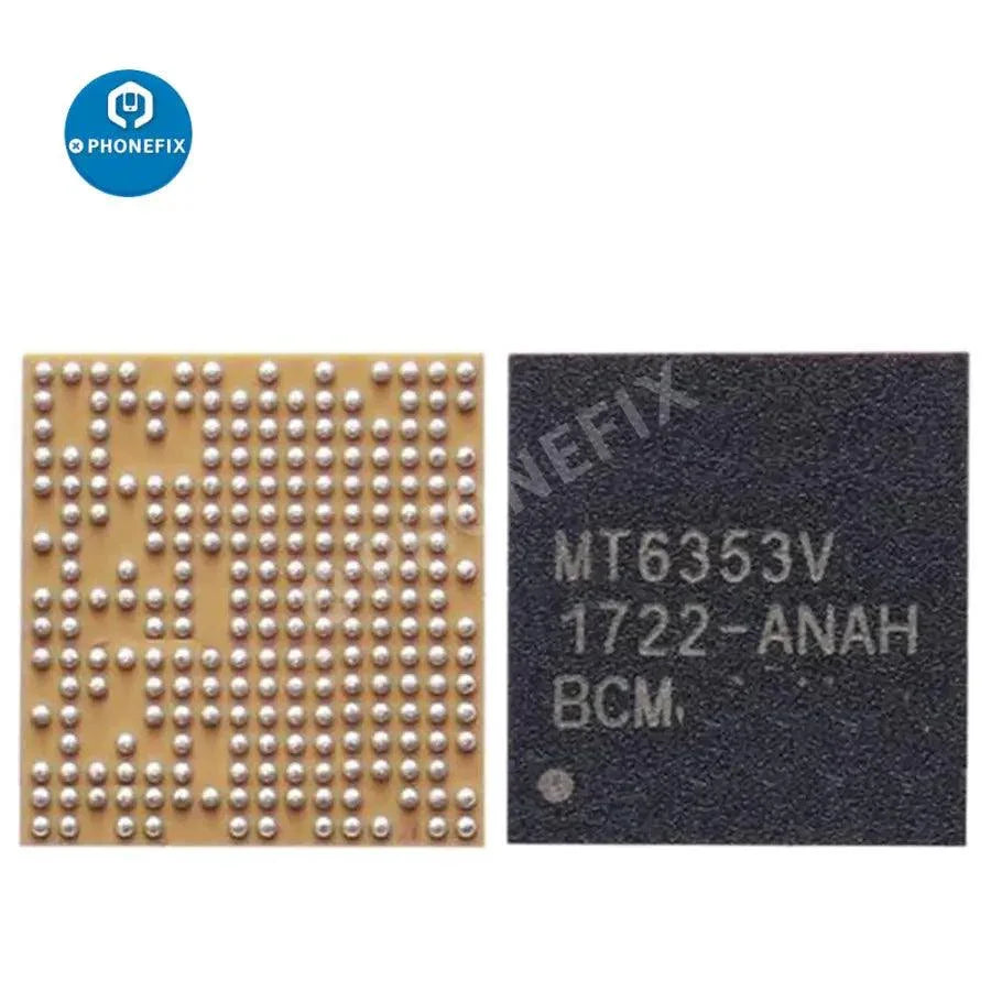 Original PHONEFIX MT6351V Android phone chip power supply IC, compact electronic component for Android device repair.