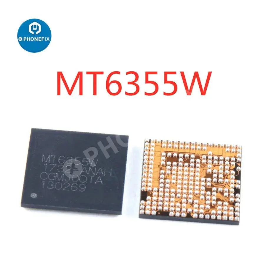 PHONEFIX Android phone power IC chip MT6355W/6355VNW/6335WP for Android phones, detailed view of IC component.