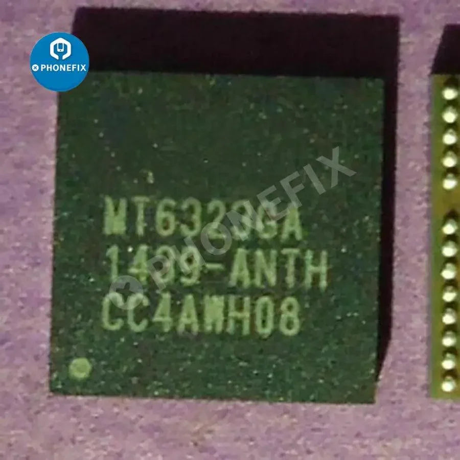 PhoneFix MT6355W/6355VNW/6335WP/6323GA/6323LGA Android phone power IC chip, new replacement for mobile device repair.