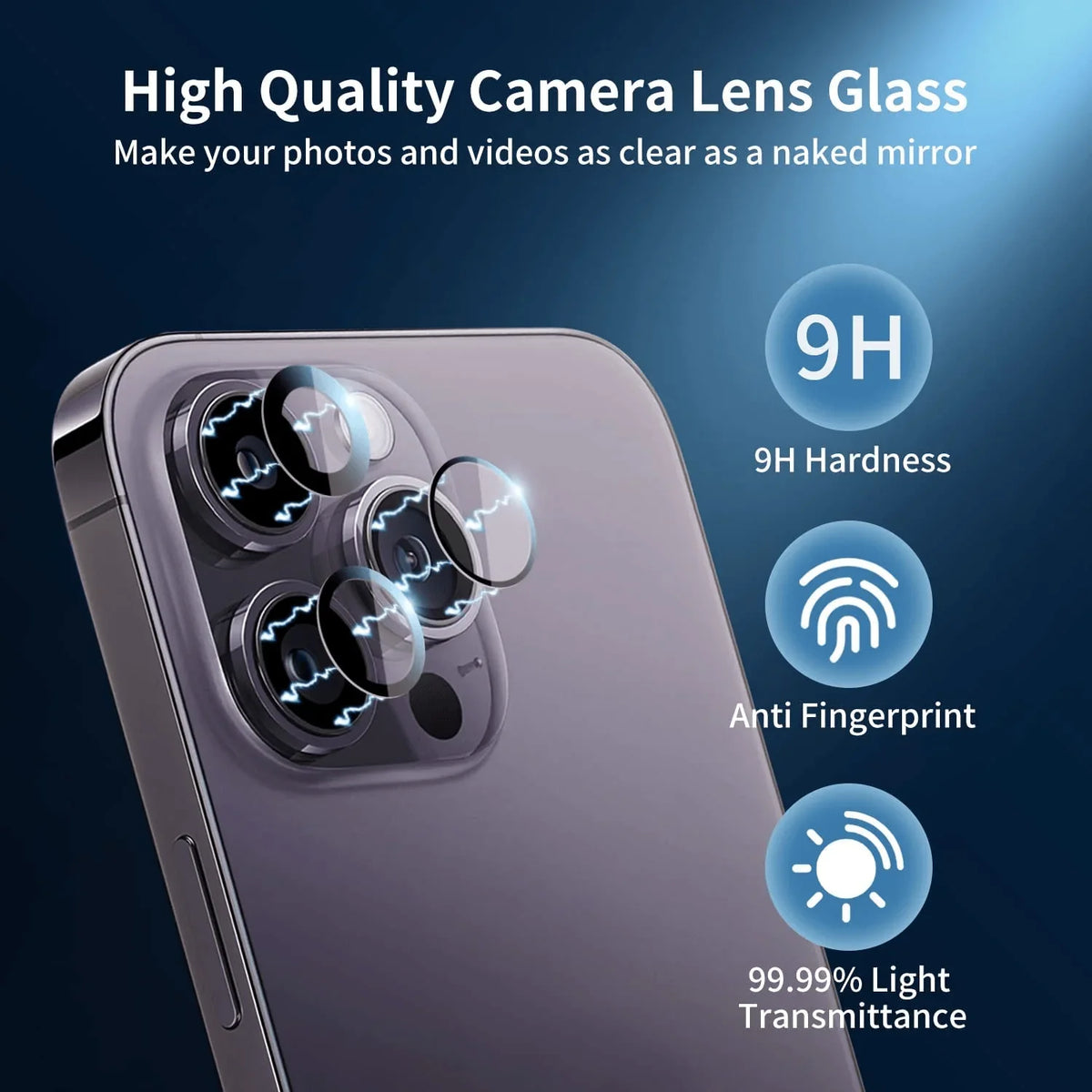 PHONEFIX back camera lens replacement tool kit for iPhone 12, 13, 14 Pro Max, includes tools for back glass repair.
