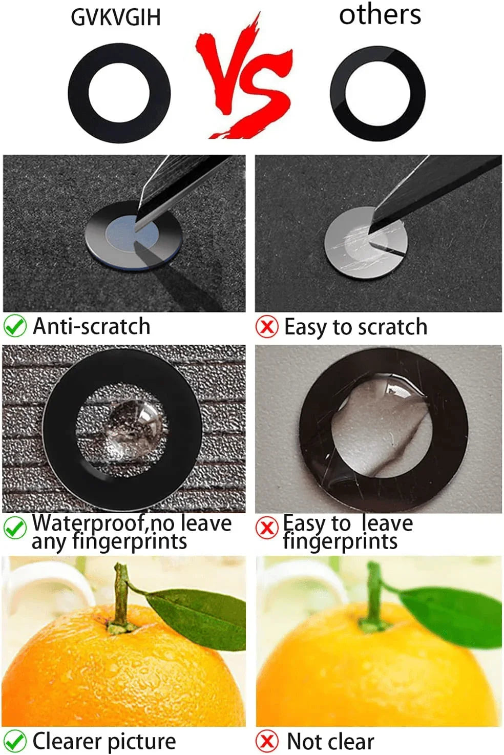 PHONEFIX back camera lens replacement tool kit for iPhone 12, 13, 14 Pro Max, includes tools for back glass repair.