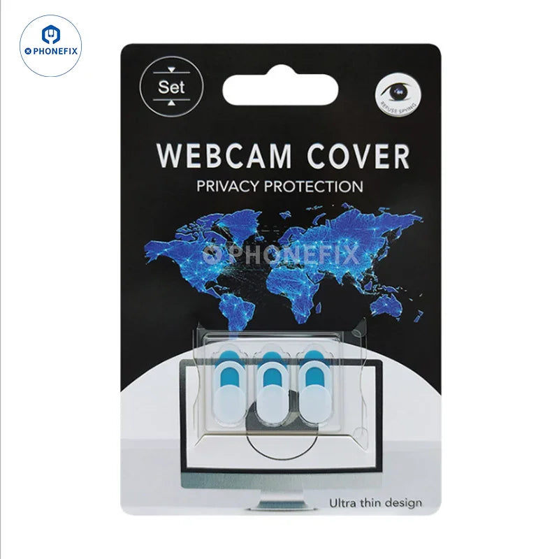 Protector de privacidad para cámara web PHONEFIX, deslizable sobre la lente de la cámara del teléfono en el cristal trasero, para mayor privacidad y seguridad.