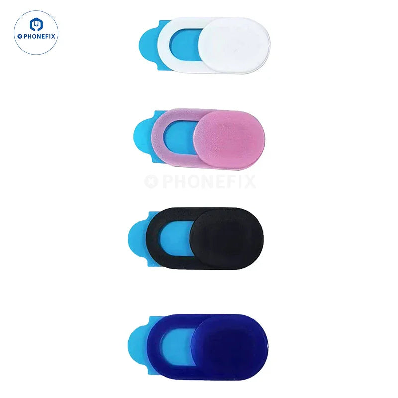 PHONEFIX webcam cover privacy protection slide on phone back glass replacement, blocking phone camera for privacy.