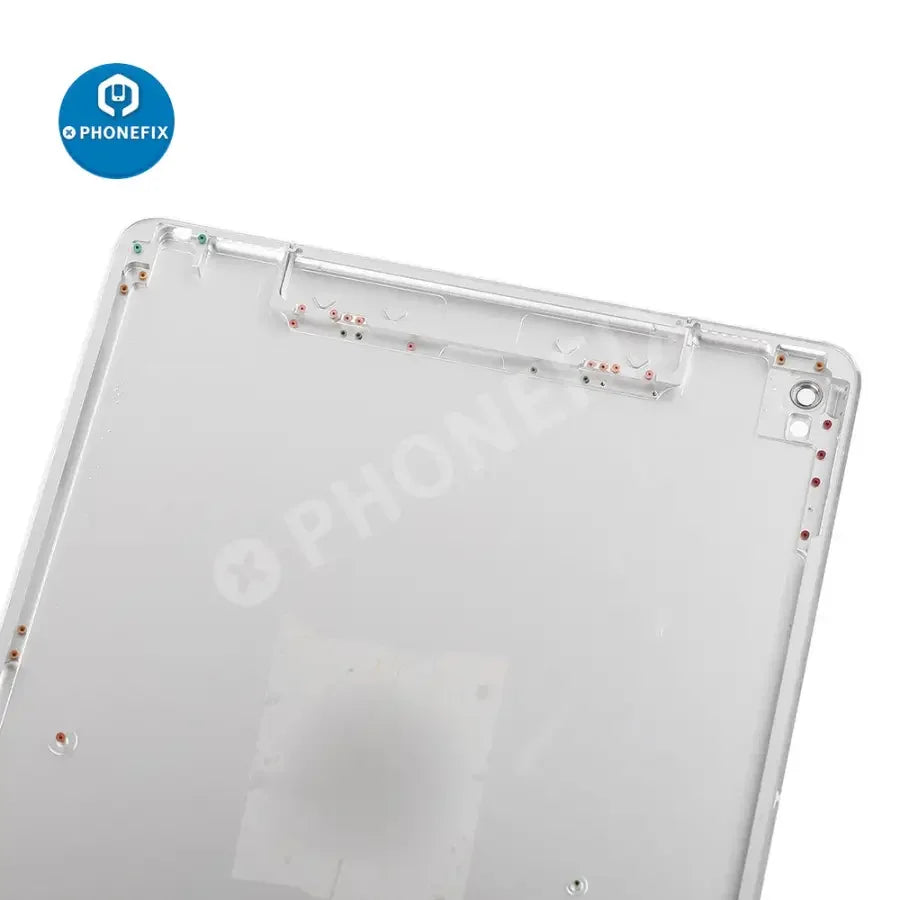 Gold back glass replacement for iPad Pro 9.7" with WiFi and cellular version, designed for PHONEFIX back cover replacement.