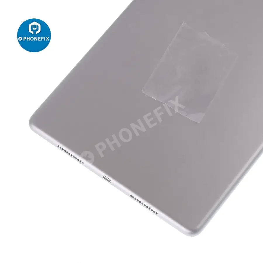 Gold back glass replacement for iPad Pro 9.7" with WiFi and cellular version by PHONEFIX, showing the new rear cover.