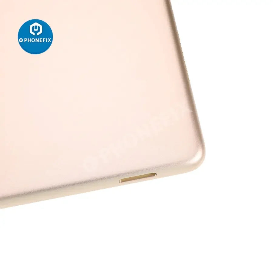 Gold back cover replacement for iPad Pro 10.5" WiFi and cellular models, showing the PHONEFIX back glass with Apple logo.
