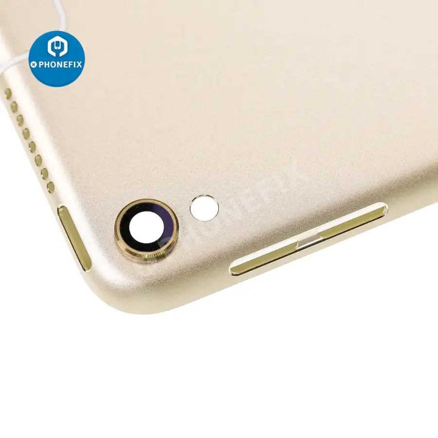 PHONEFIX gold back cover for iPad Pro 10.5" with WiFi and cellular, back glass replacement showing the sleek, durable rear panel.